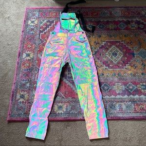 Iridescent Overalls